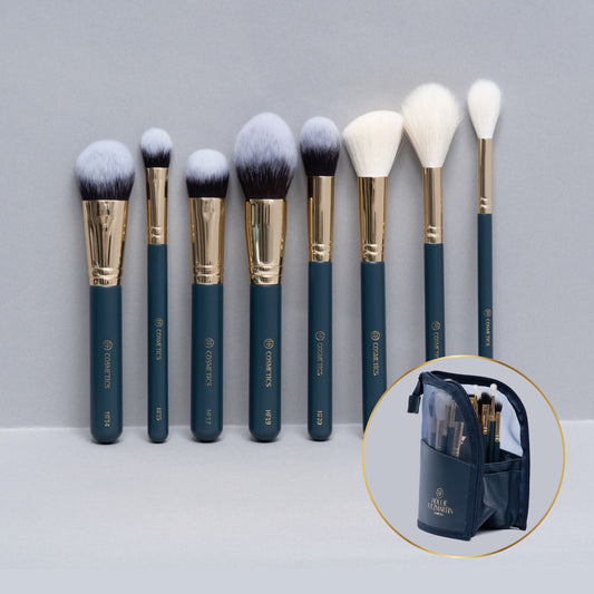 JUST FACE IT SET + Makeup Brush Bag