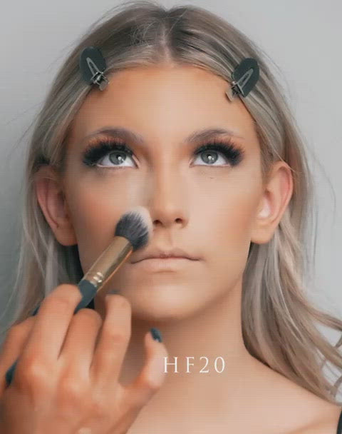 HF20: Small setting and baking powder brush
